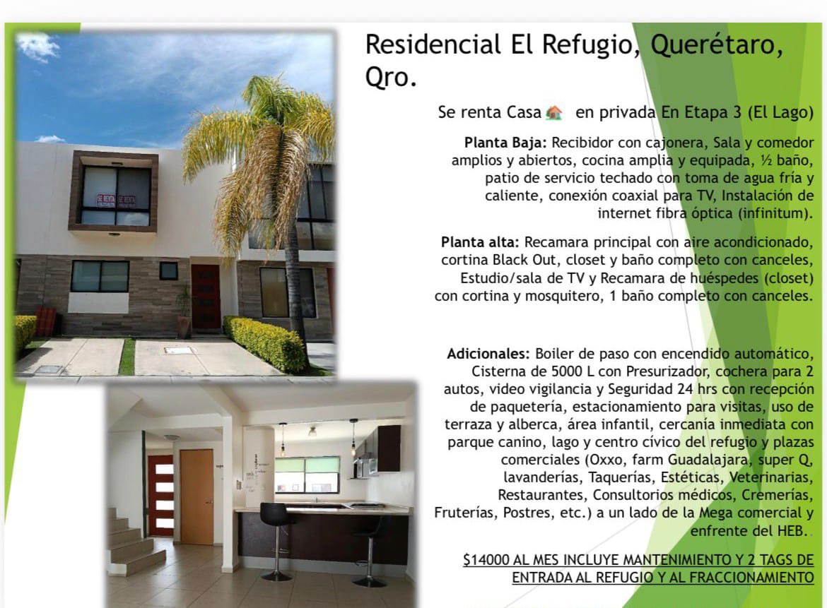 SE RENTA CASA en privada etapa 3 — foto 5 de 5